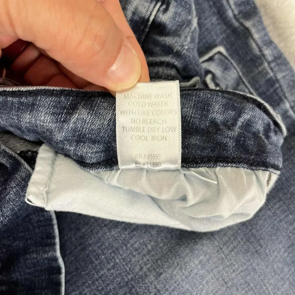 Pistola Jeans Womens 32 Blue Mid Rise Skinny Stretch Faded Wash Denim Casual - Picture 7 of 10